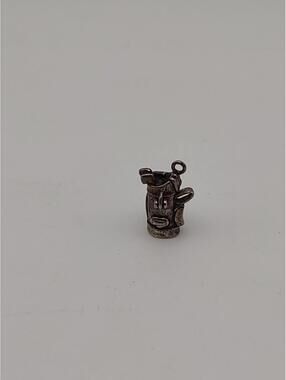 Vintage Sterling Golf Bag Charm Opens 925